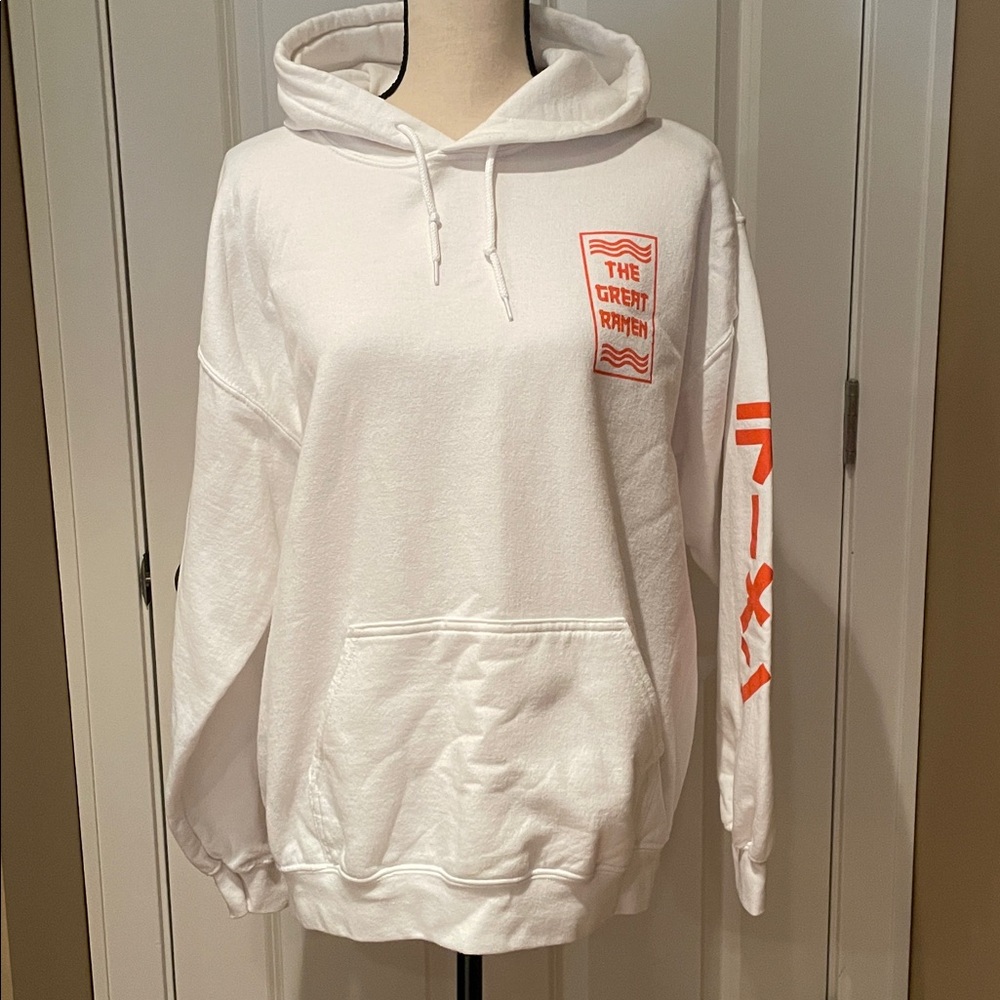 Threadless White Hoodie